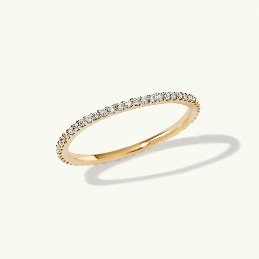 Rings Mejuri | Slim Diamond Eternity Band