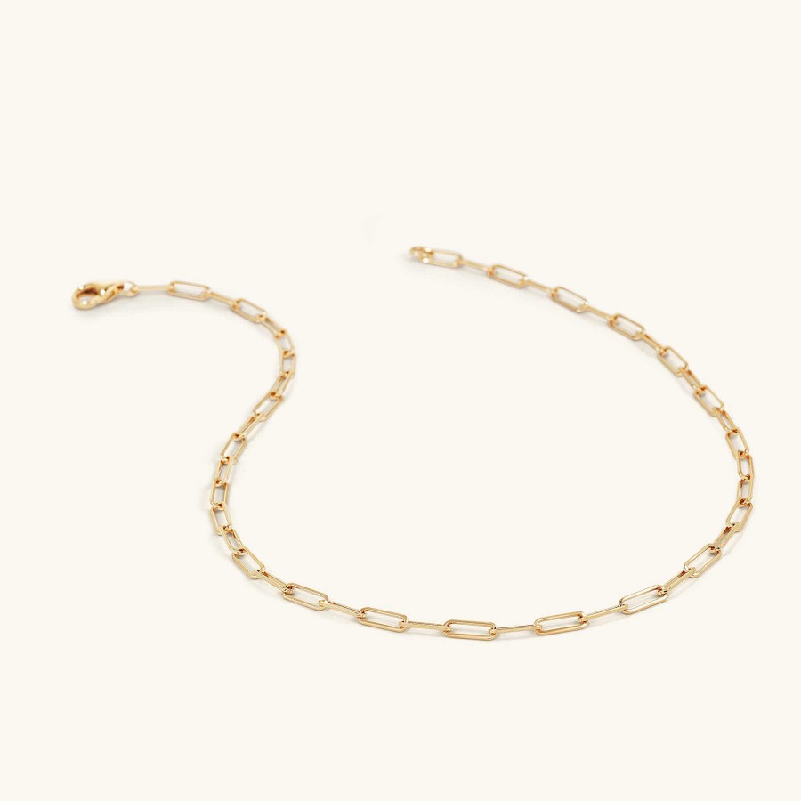 Bracelets Mejuri | Boyfriend Bold Chain Anklet