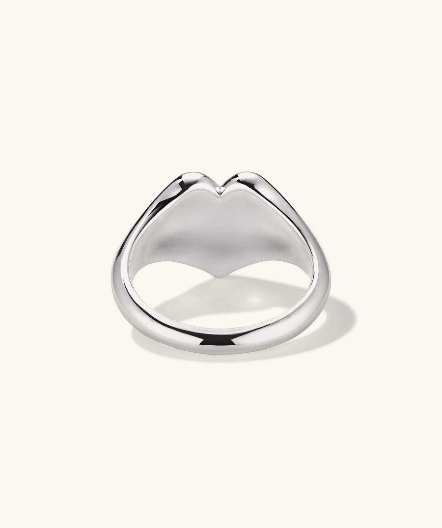 Rings Mejuri | Large Heart Signet