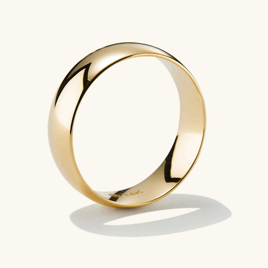 Rings Mejuri | 6Mm Curve Band