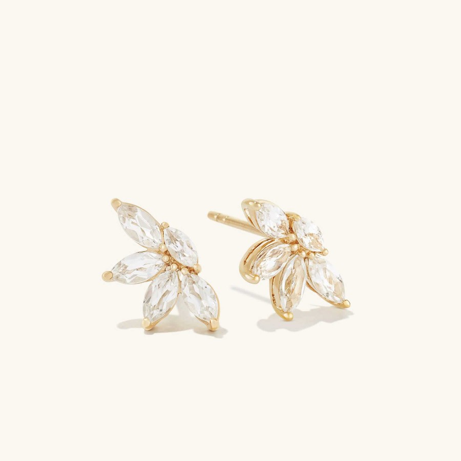 Earrings Mejuri | Marquise Topaz Earrings