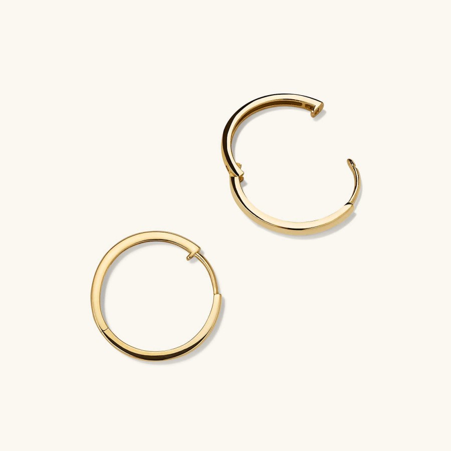 Earrings Mejuri | Easy Medium Hoops