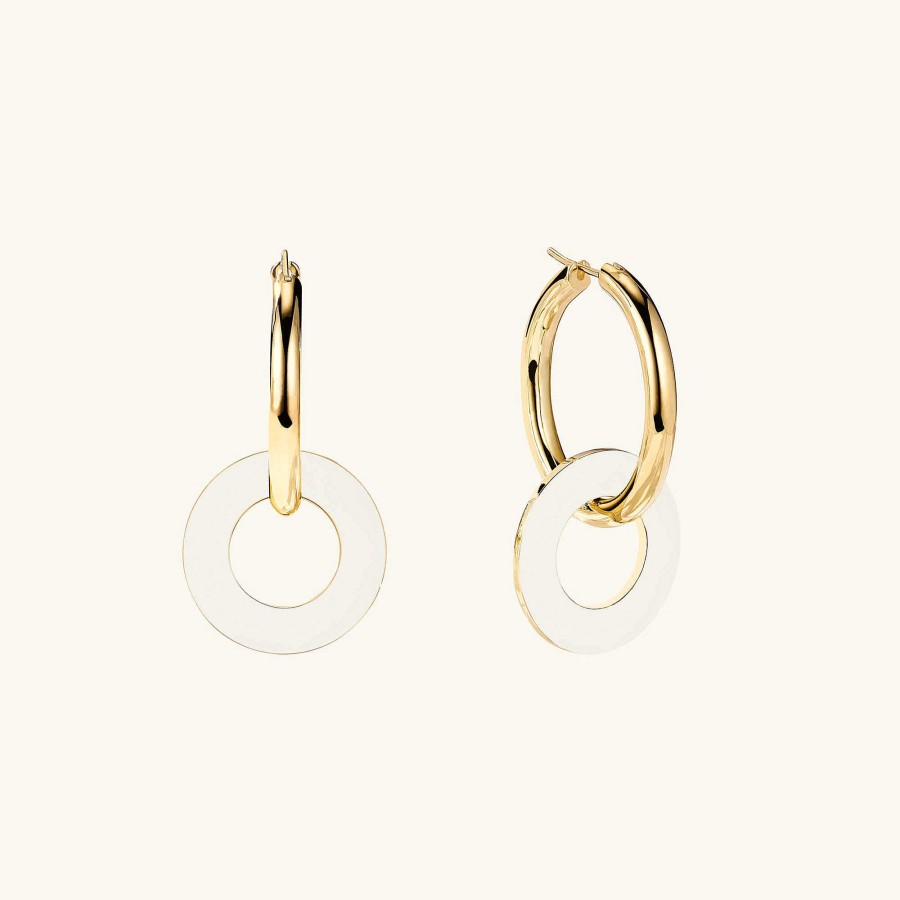 Earrings Mejuri | Mejuri X Luar Convertible Hoops