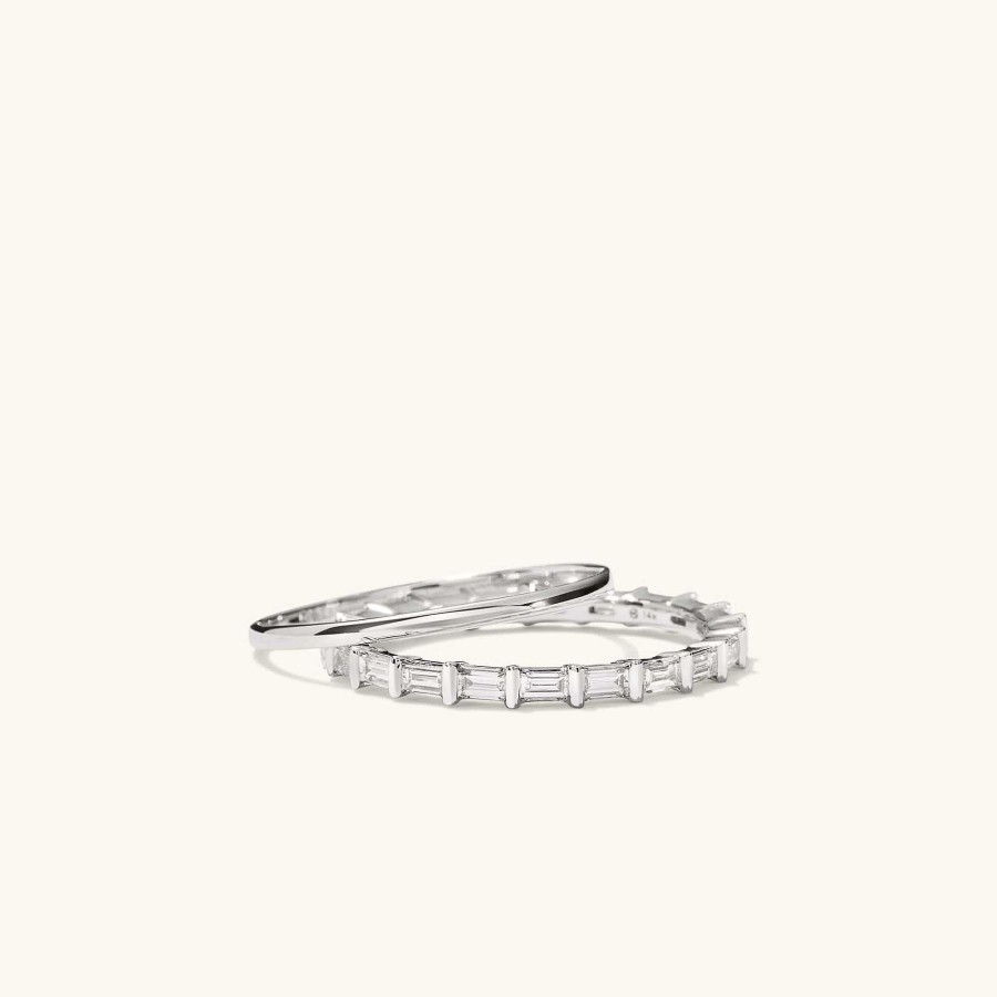 Rings Mejuri | Baguette Diamond Eternity Band