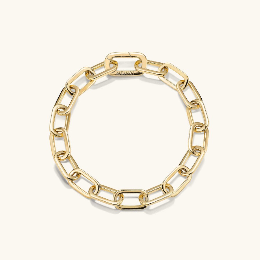 Bracelets Mejuri | Oval Link Chain Charm Bracelet