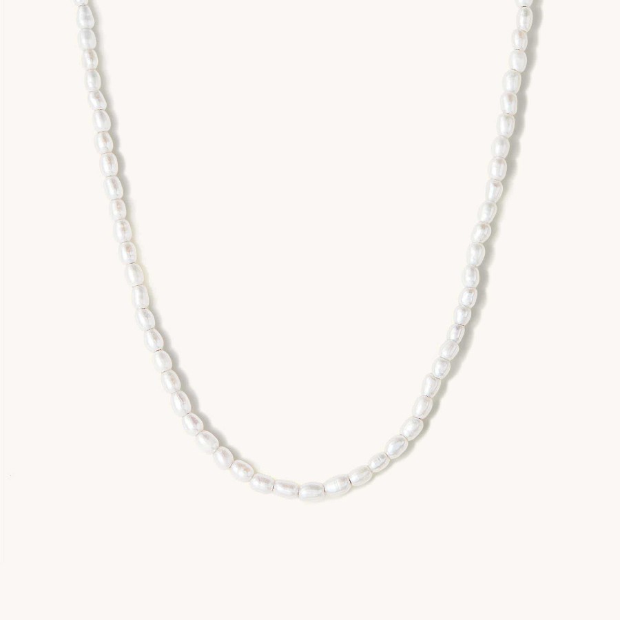 Necklaces Mejuri | Tiny Pearl Necklace