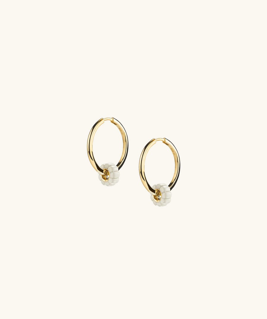 Earrings Mejuri | Charlotte Bold Hoop Charms