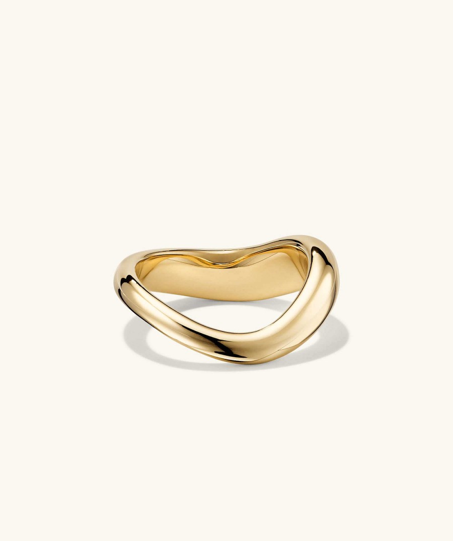 Rings Mejuri | Slim Signet Ring – Wearsjewelry