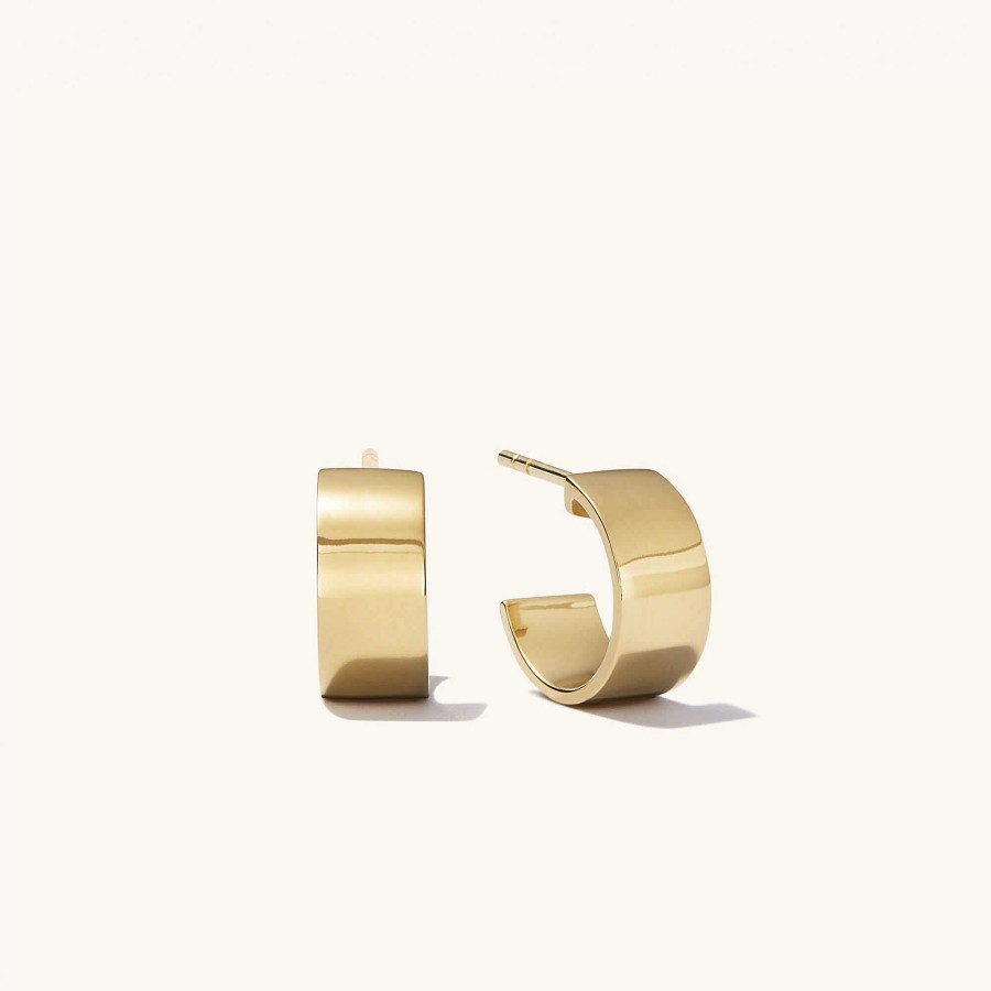 Earrings Mejuri | Daily Huggie Hoops