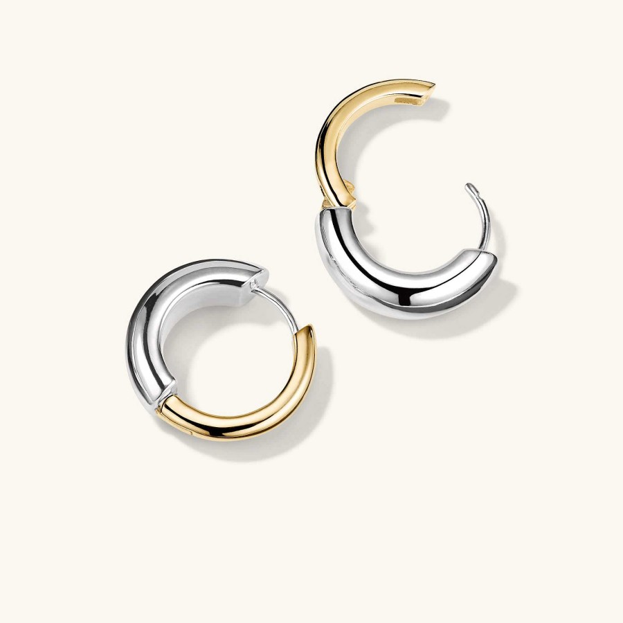 Earrings Mejuri | Mixed Medium Tube Hoops