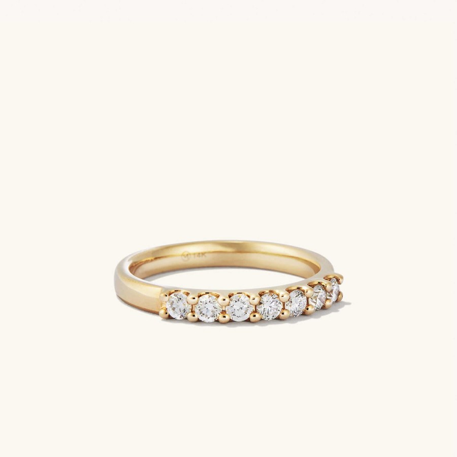 Rings Mejuri | Bold Diamond Half Eternity Ring