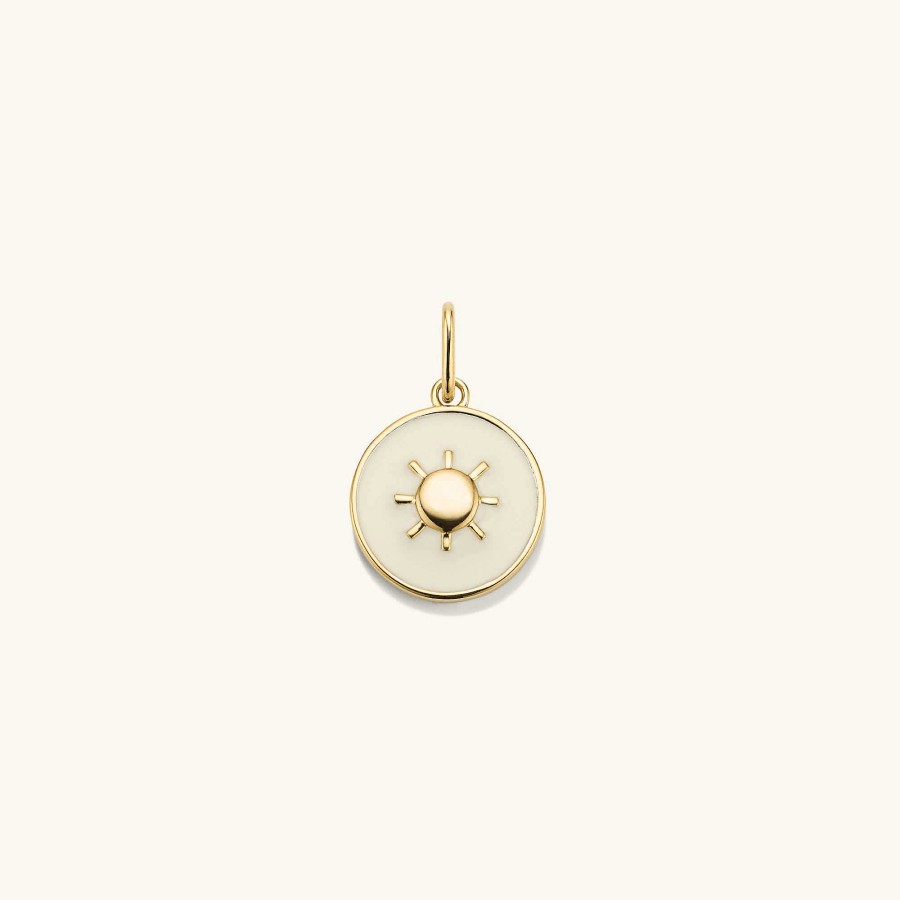 Necklaces Mejuri | Matilda Djerf Sun Charm Pendant