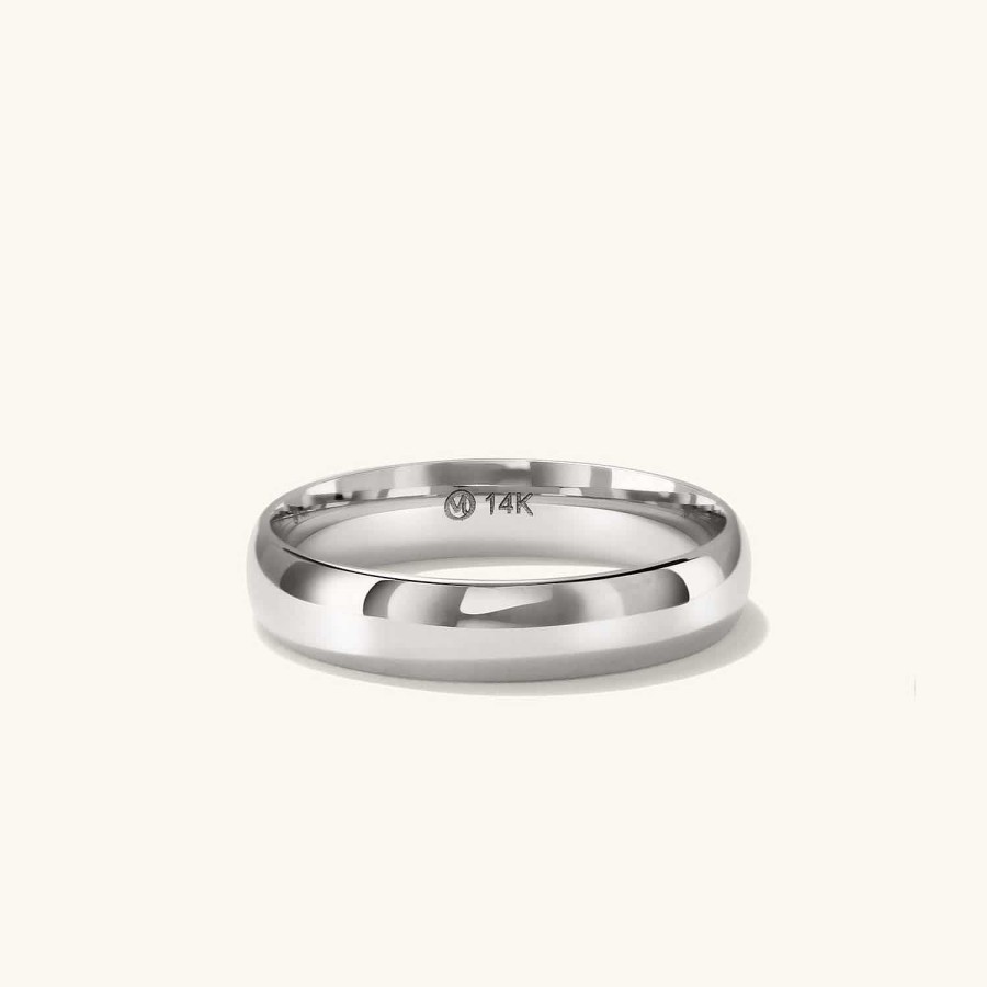 Rings Mejuri | 4Mm Curve Band