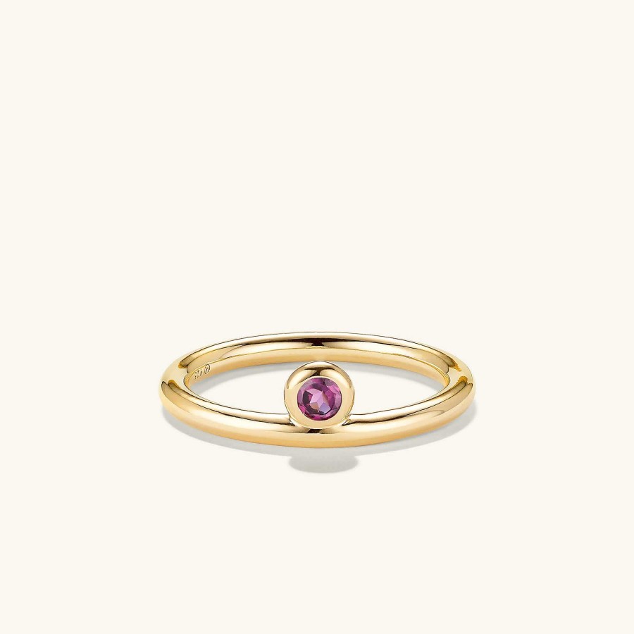 Rings Mejuri | Gemstone Drop Stacker Ring