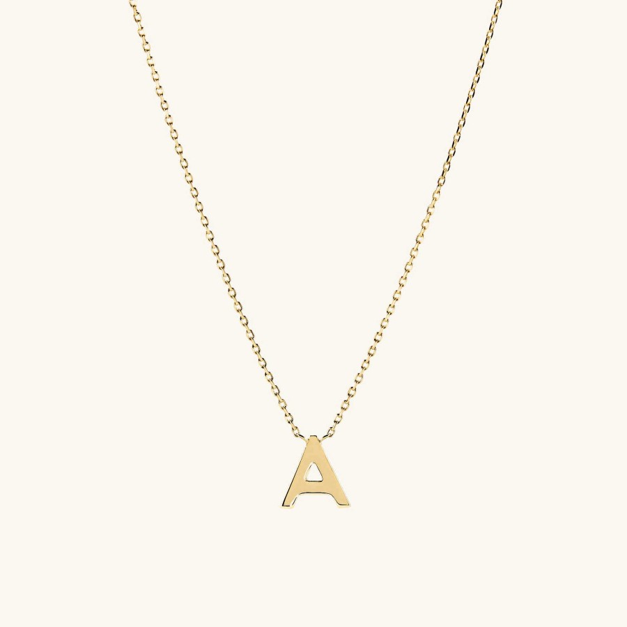 Necklaces Mejuri | Letter Necklace