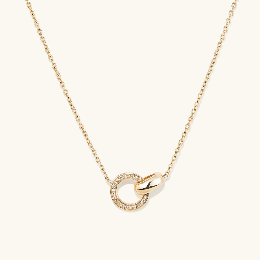 Necklaces Mejuri | Pave Diamond Linked Necklace