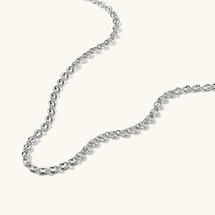 Necklaces Mejuri | Puffy Anchor Chain Necklace