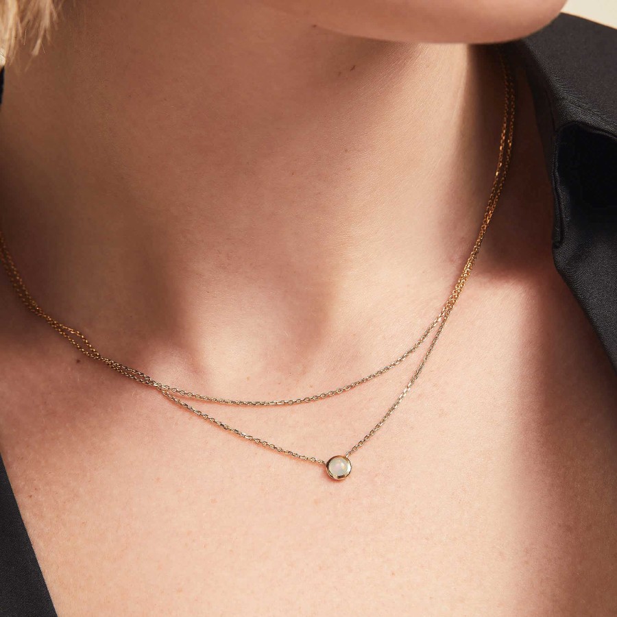 Necklaces Mejuri | Layered Opal Necklace