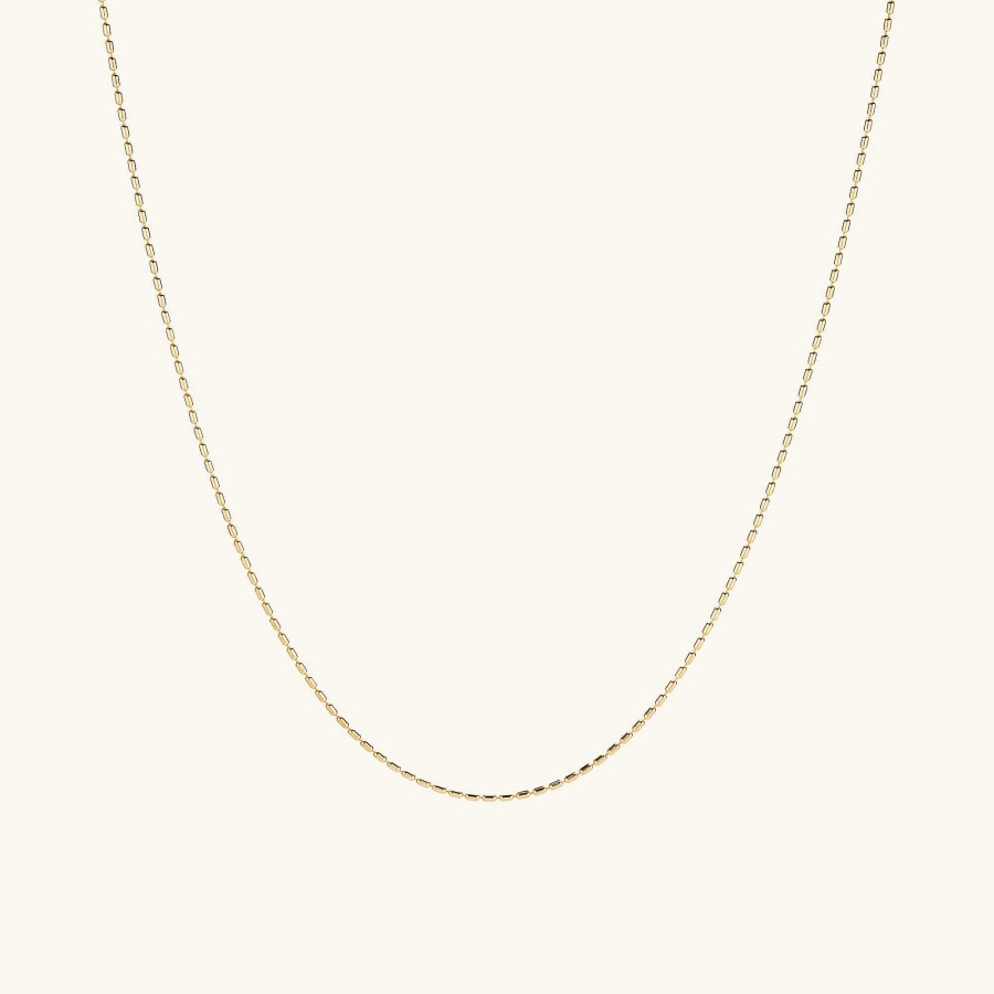 Necklaces Mejuri | Barrel Link Chain Necklace