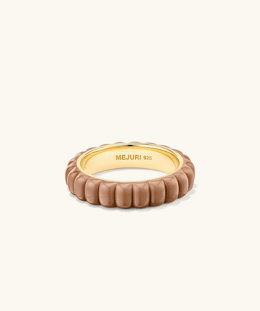 Rings Mejuri | Charlotte Slim Enamel Ring