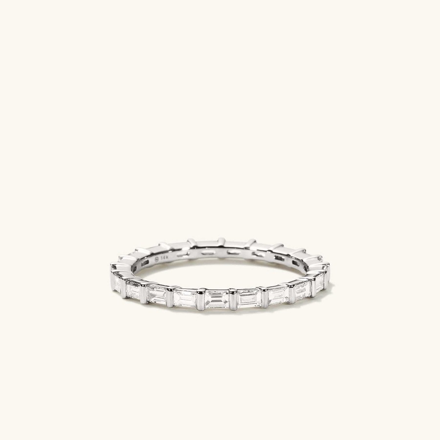 Rings Mejuri | Baguette Diamond Eternity Band