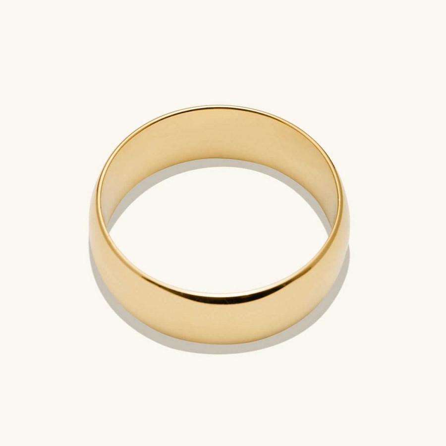 Rings Mejuri | 6Mm Curve Band