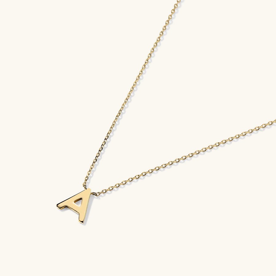 Necklaces Mejuri | Letter Necklace