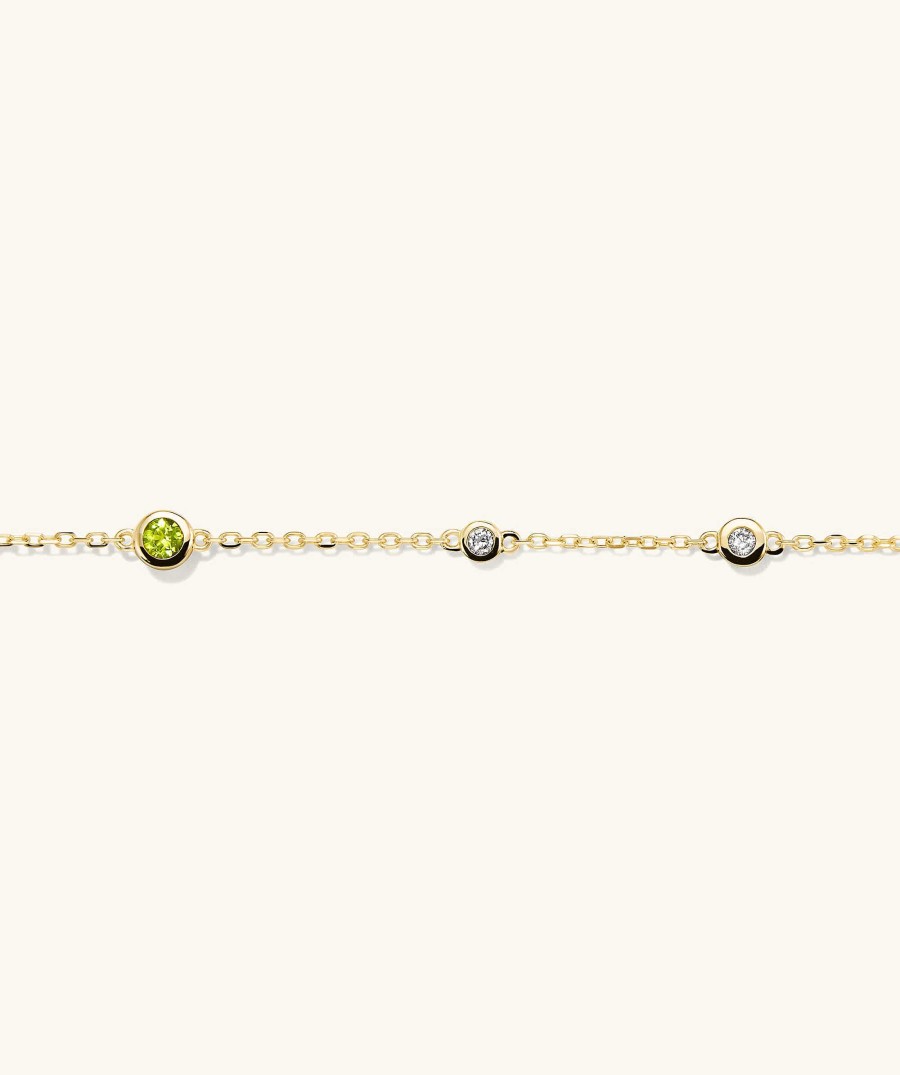 Bracelets Mejuri | Multi Gemstone Station Bracelet