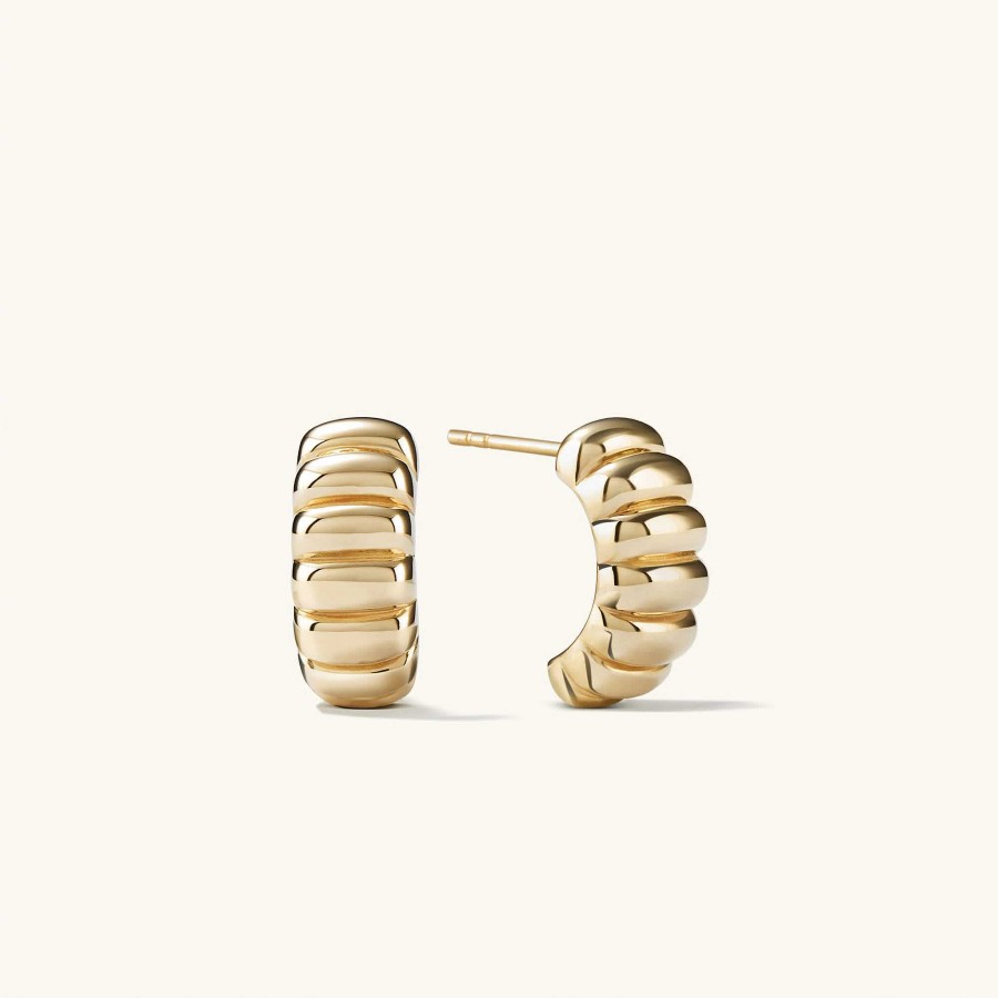 Earrings Mejuri | Charlotte Hoops