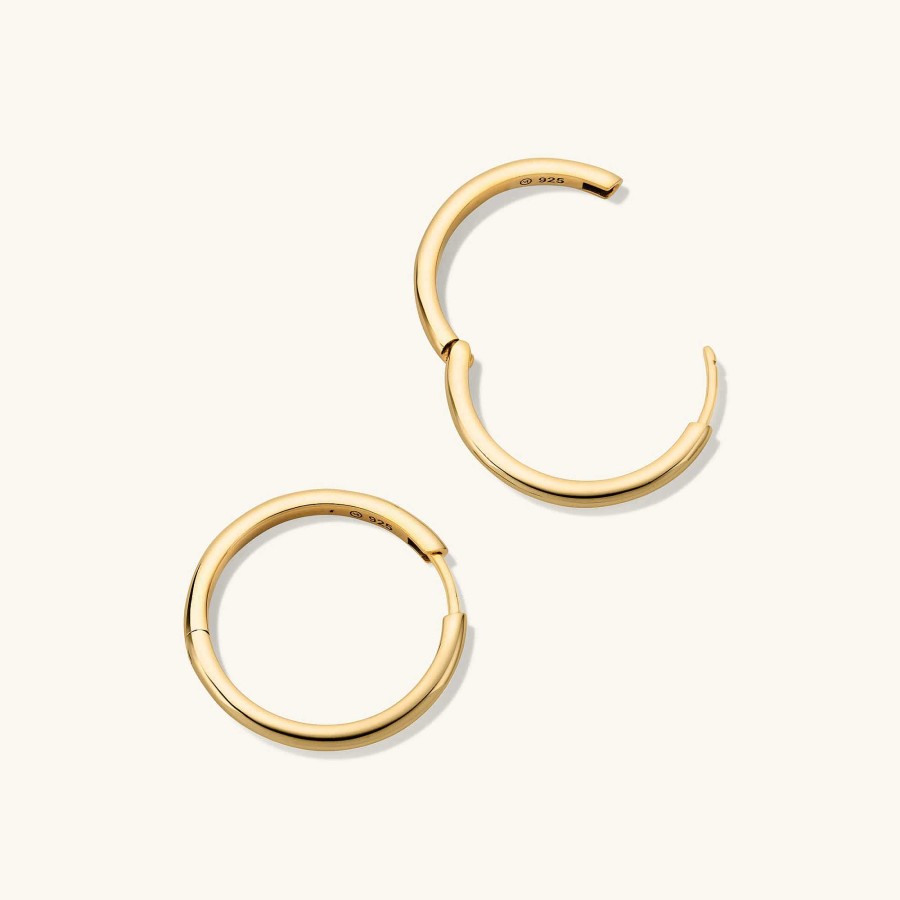 Earrings Mejuri | Tube Large Hoops