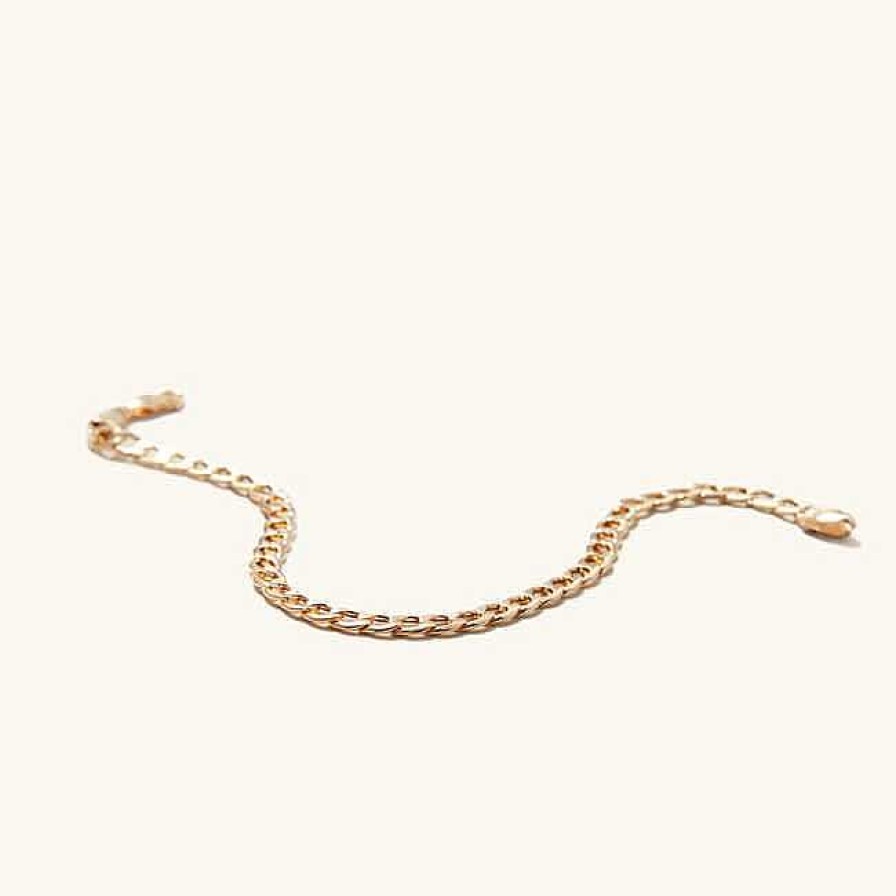 Bracelets Mejuri | Flat Curb Chain Bracelet