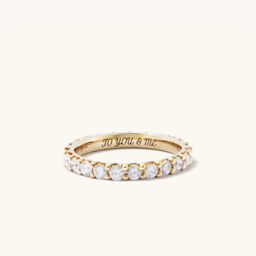 Rings Mejuri | Bold Diamond Eternity Ring