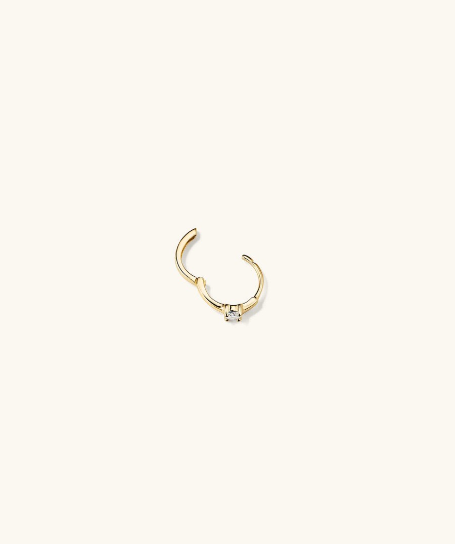 Earrings Mejuri | Single Colored Mini Hoop