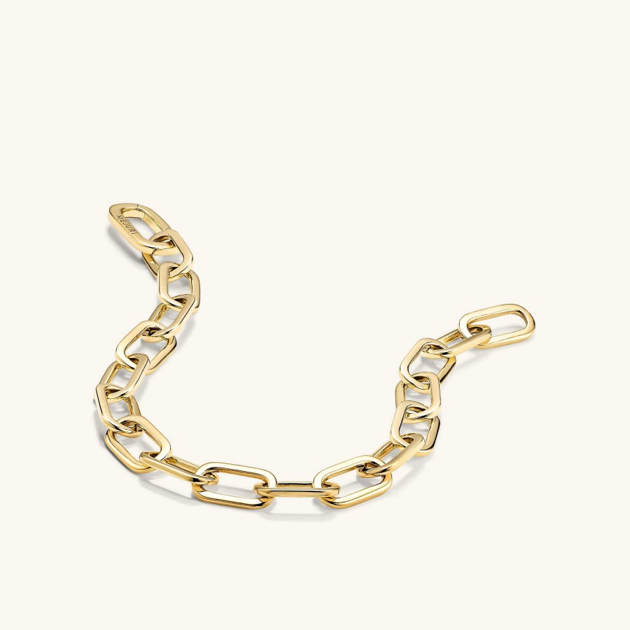 Bracelets Mejuri | Oval Link Chain Charm Bracelet